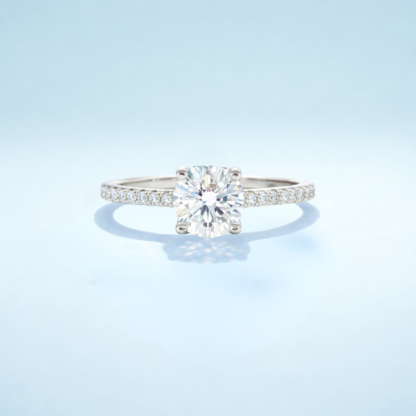 Eclipse Solitaire Ring